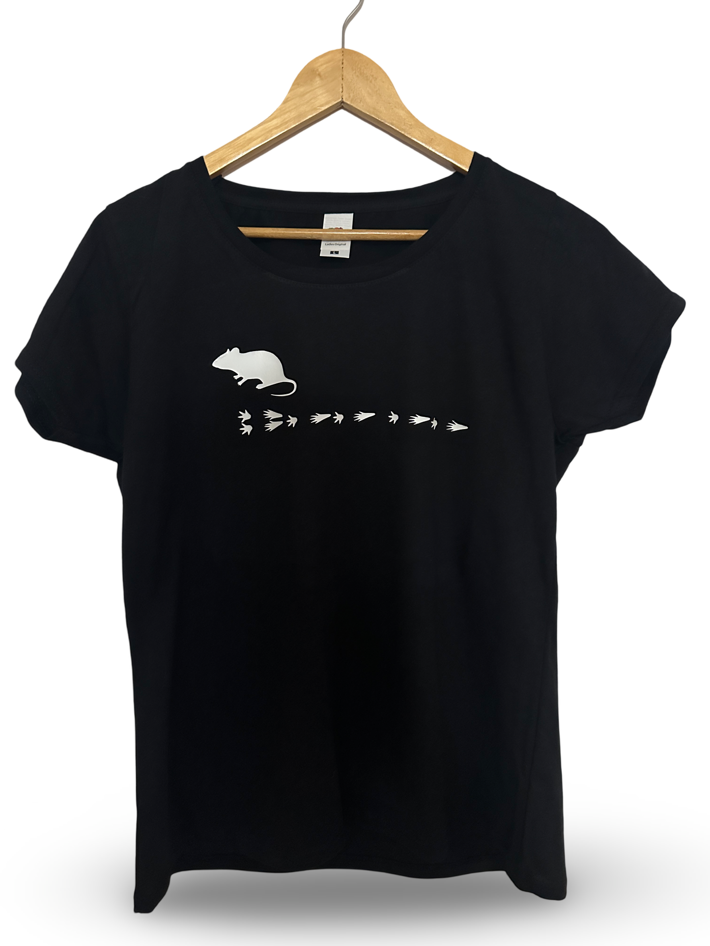 Mischief Made Short Sleeve T-Shirt with "Rat Prints" Print