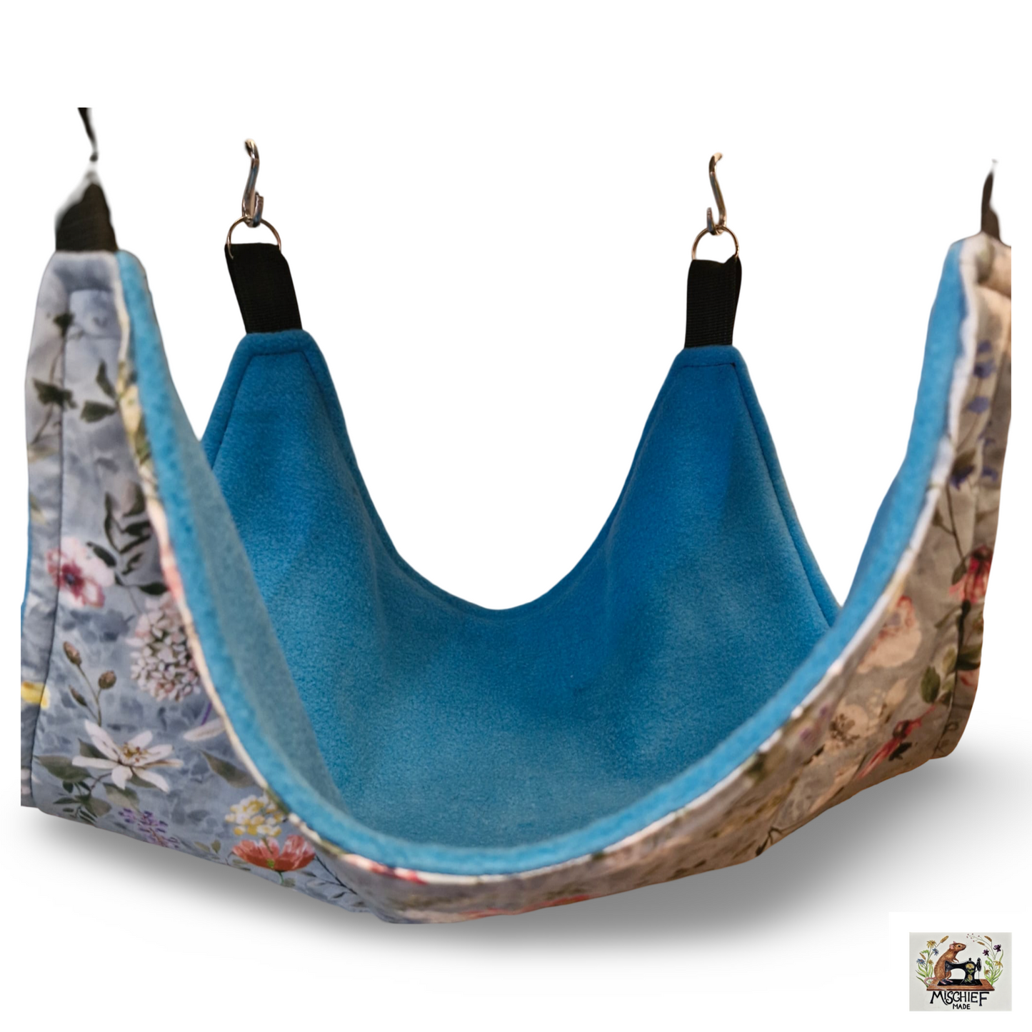 9 piece fleece lined rodent hammock set for rats ferrets chinchillas Duckegg