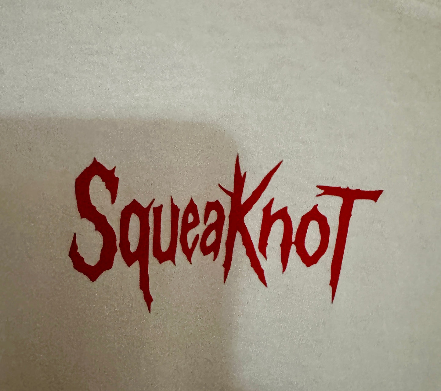 Mischief Made Short Sleeve T-Shirt with Slipknot Parody "SqueaKnot"