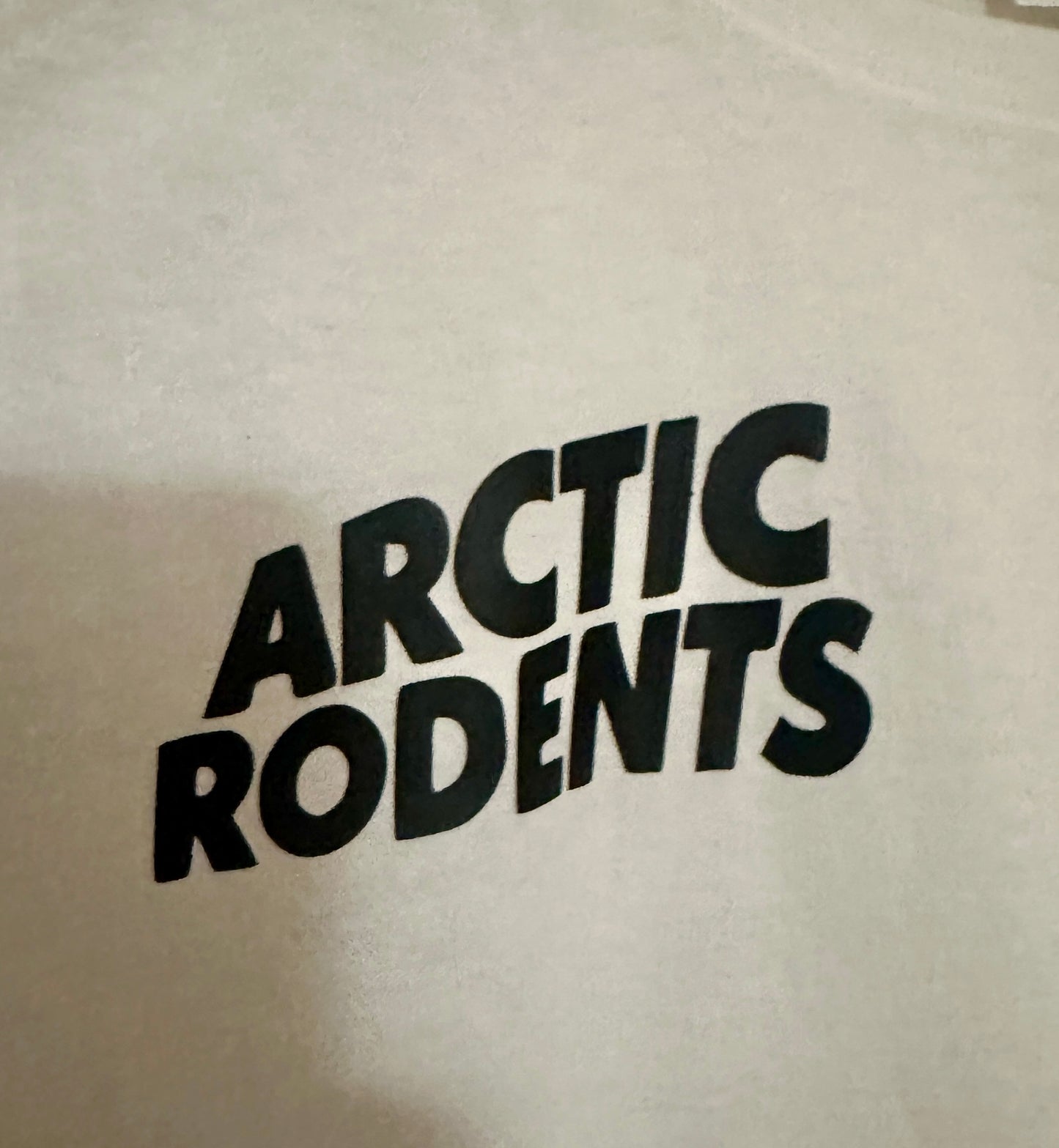 Mischief Made Short Sleeve T-Shirt with Arctic Monkeys Parody "Arctic Rodents"
