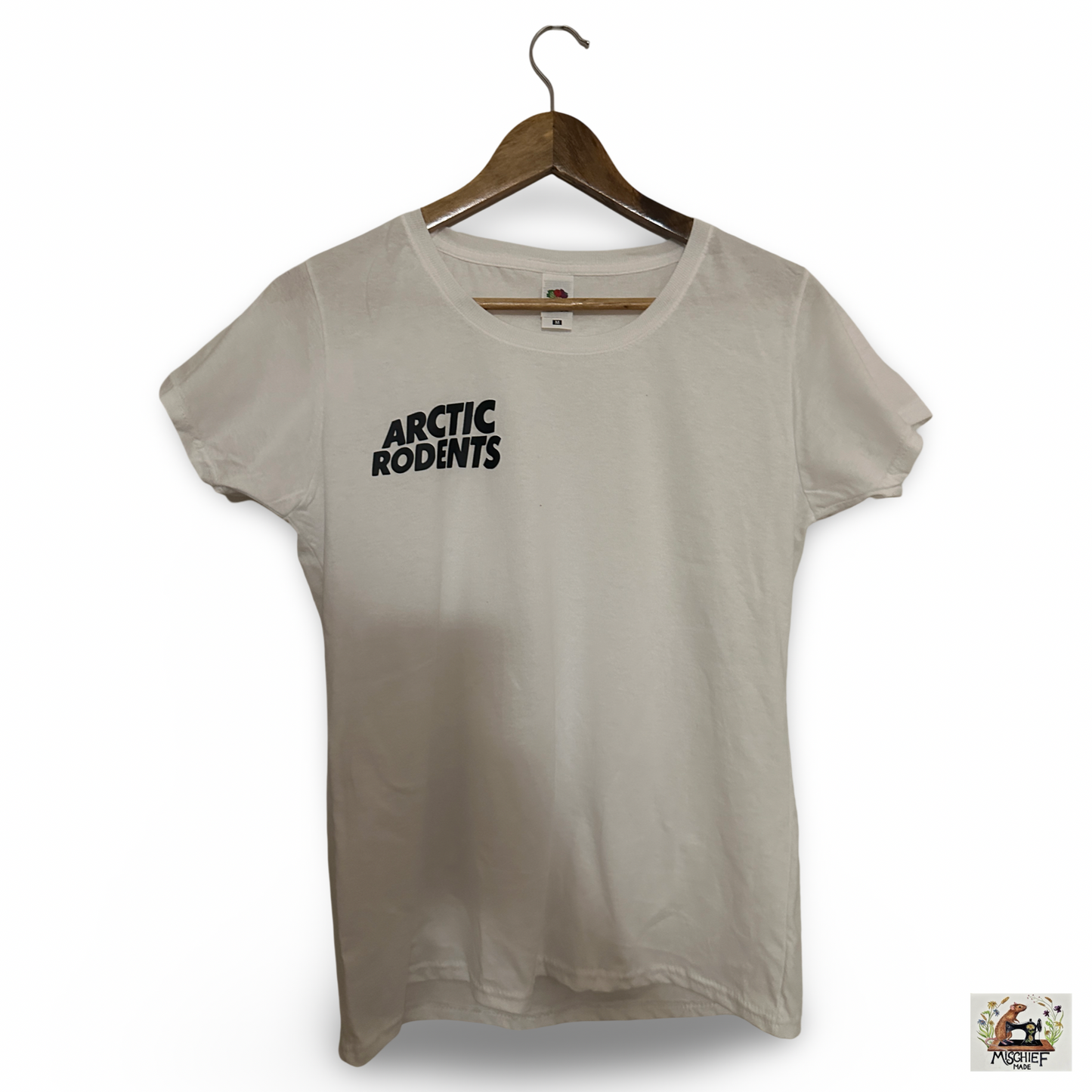 Mischief Made Short Sleeve T-Shirt with Arctic Monkeys Parody "Arctic Rodents"