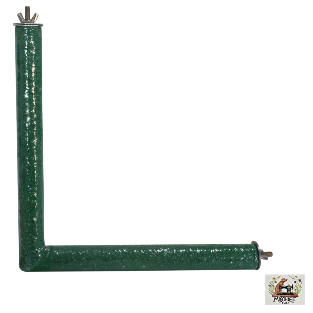 Enrichment climbing bar "L" shape