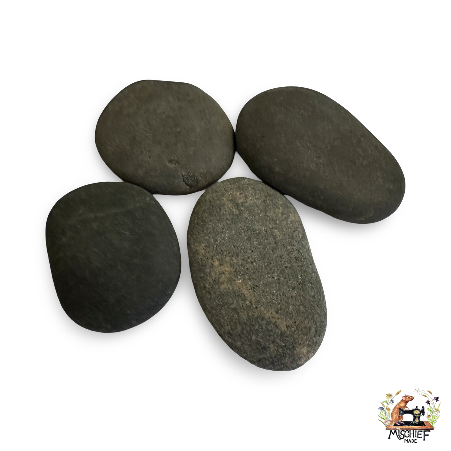 Flat rat pee stones for litter training