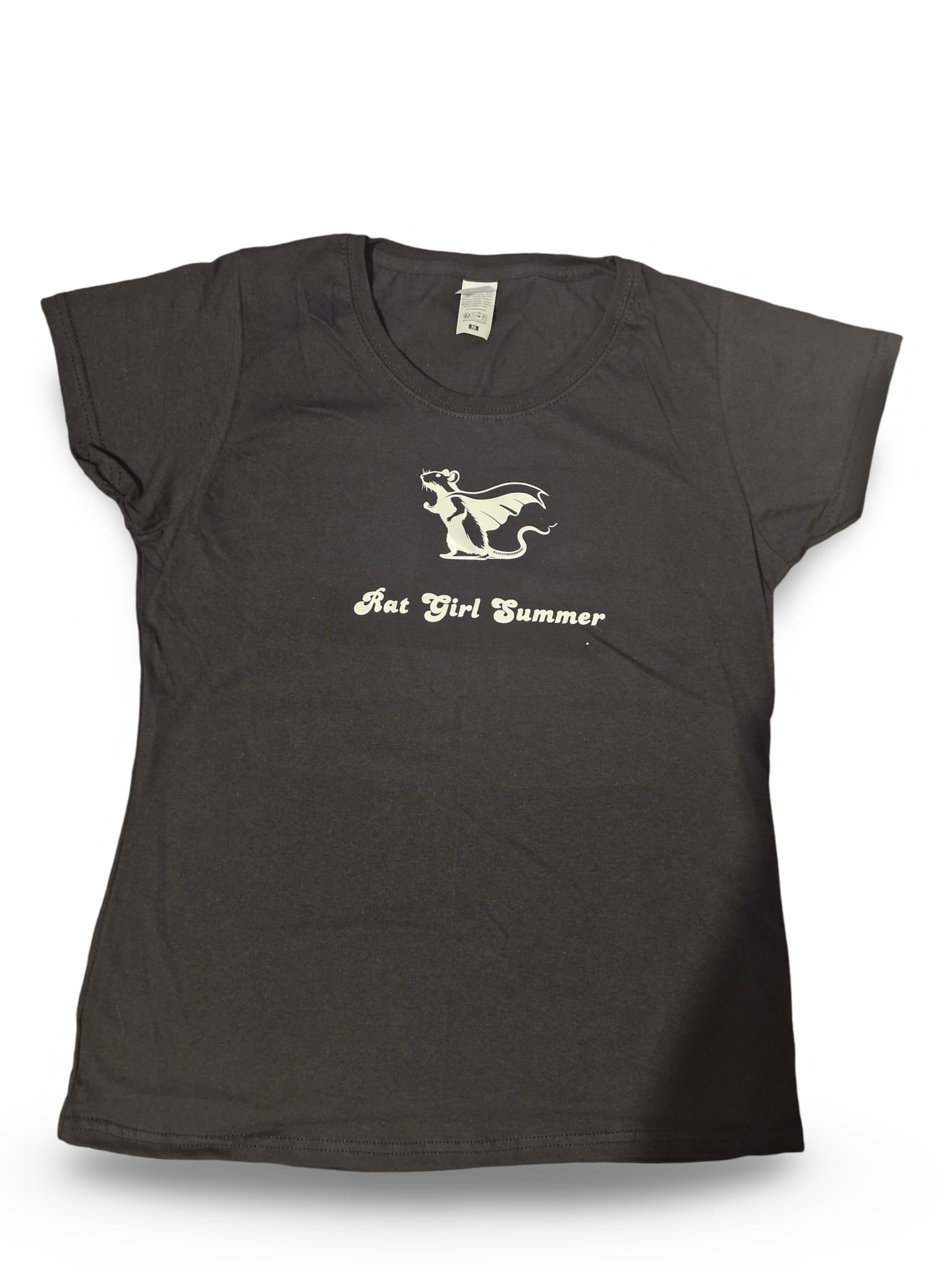 Mischief Made Short Sleeve T-Shirt with "Rat Girl Summer" Print