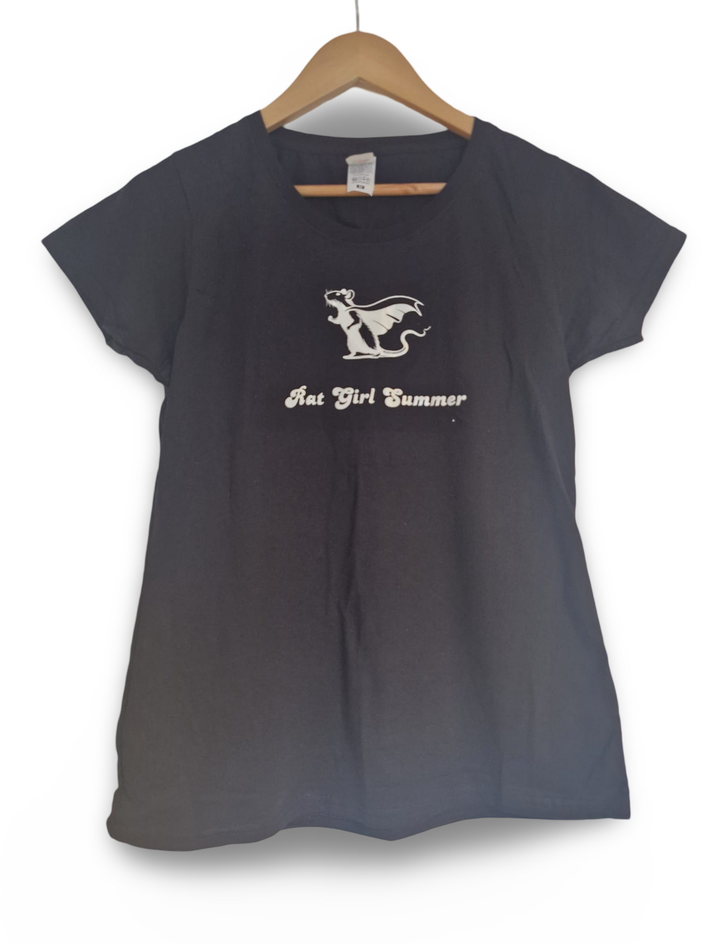 Mischief Made Short Sleeve T-Shirt with "Rat Girl Summer" Print
