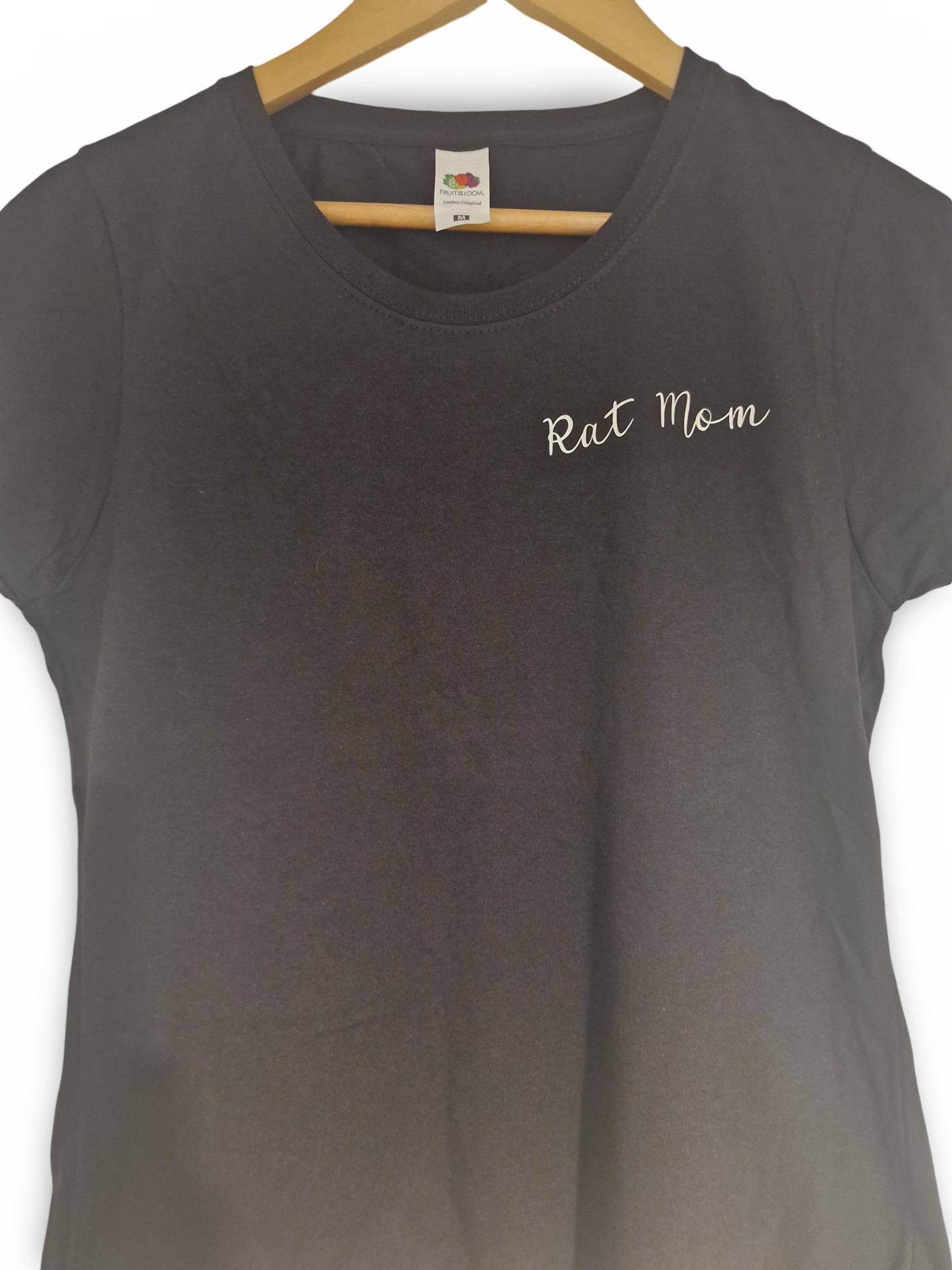 Mischief Made Short Sleeve T-Shirt with "Rat Mom" Print