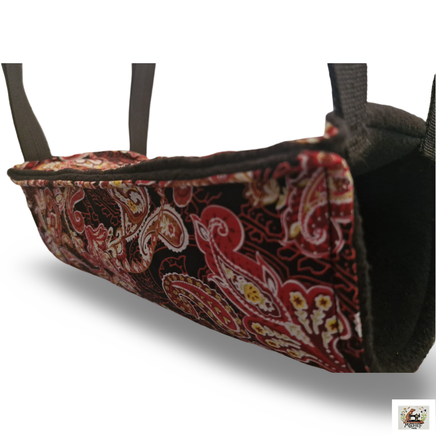 Mischief Made Red Paisley Tube 'n' Cube