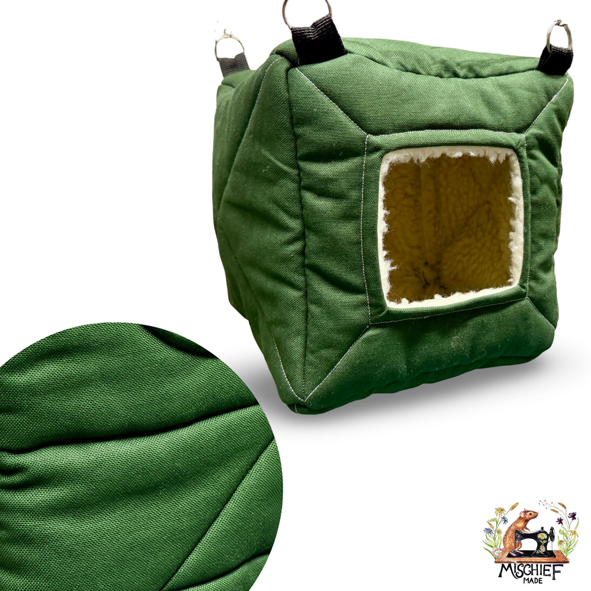 Cosy winter hidey hammock set