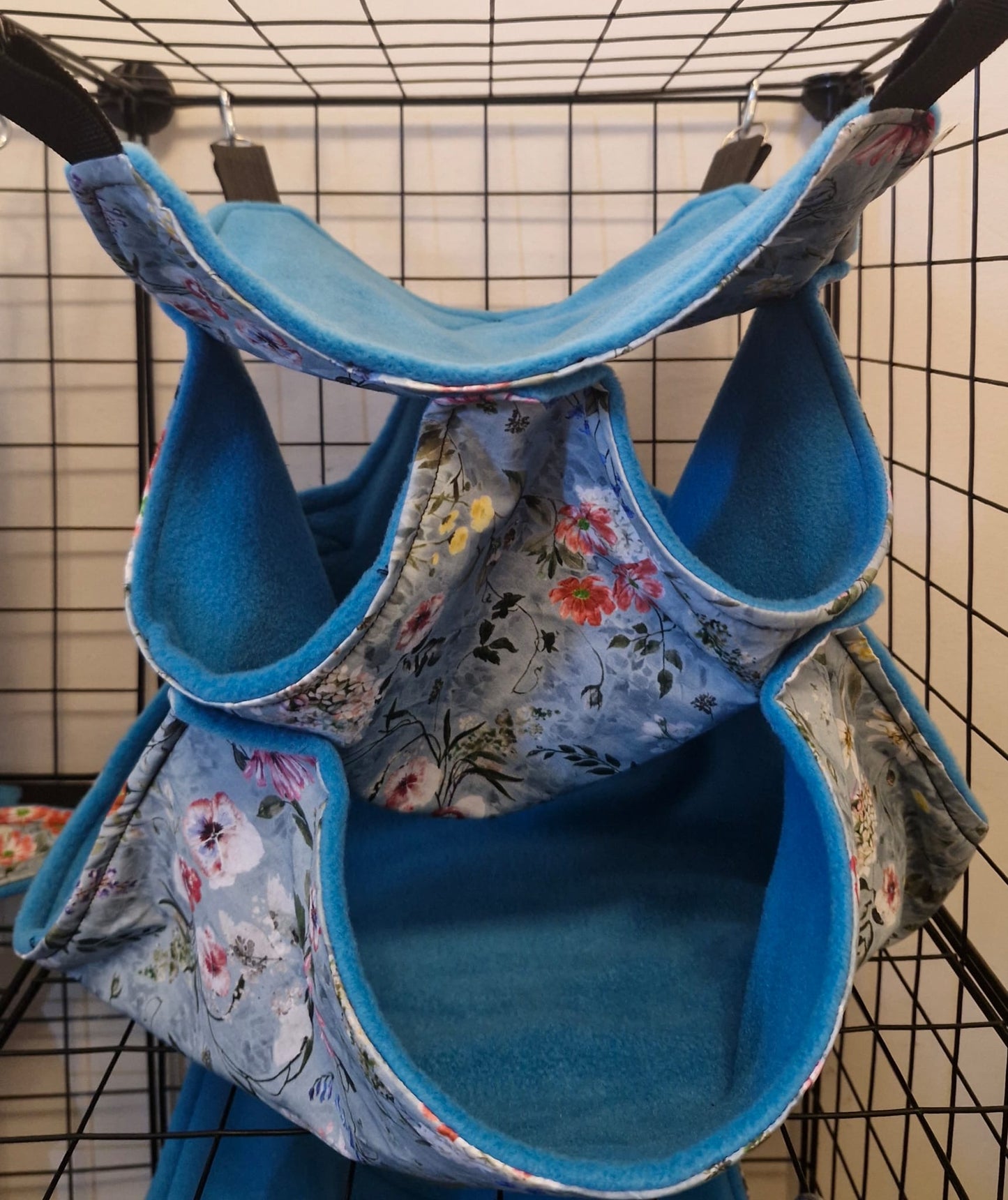 7 piece fleece lined rodent hammock set for rats ferrets chinchillas Duckegg