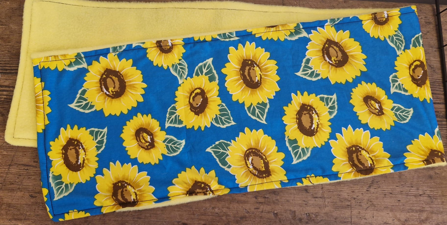 Mischief Made fleece lined sunflower hammock set for rodents (5 Set)