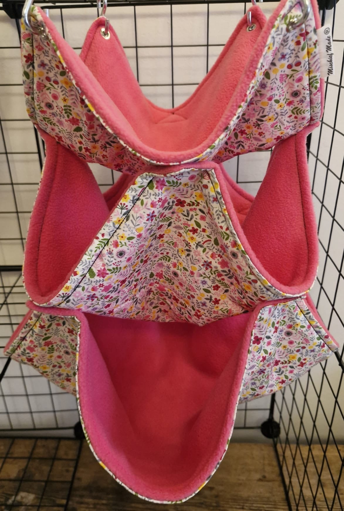 Mischief Made Triple Hammock - Pink ditsy