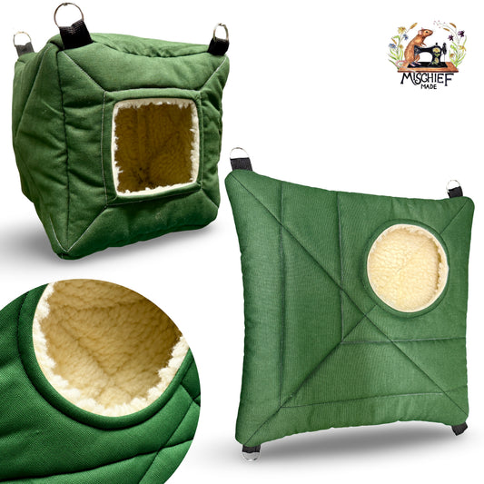 Cosy winter hidey hammock set