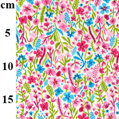 Pink & Blue Flowers