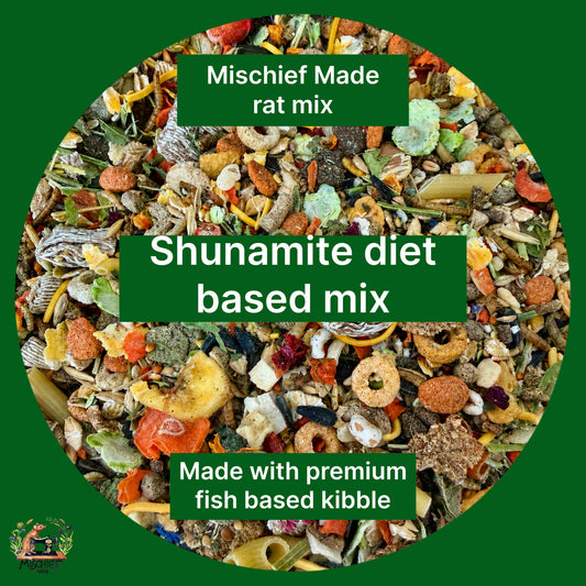 Mischief Made Shunamite Based Rat Feed Mix