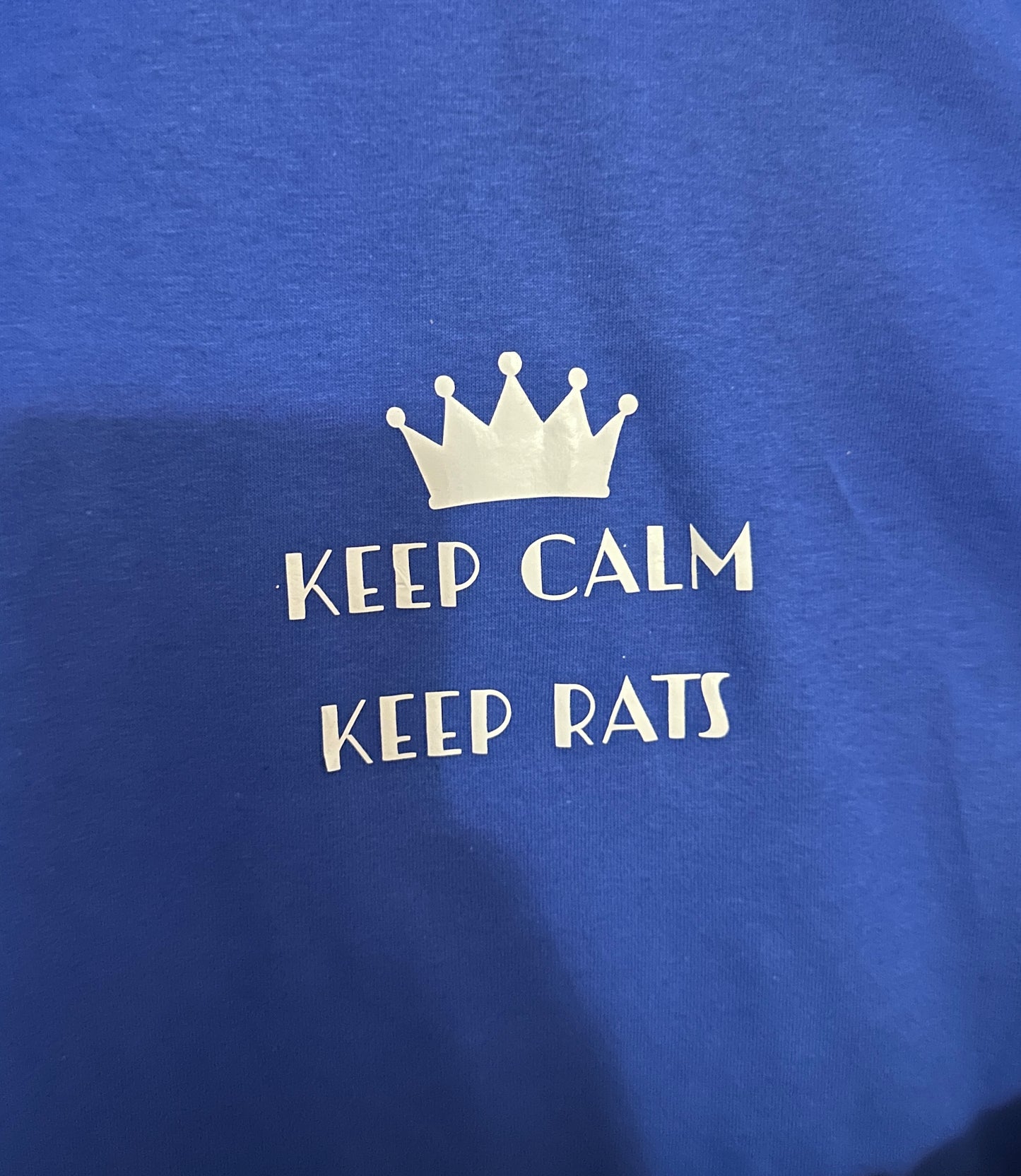 Mischief Made Short Sleeve T-Shirt with "Keep Calm Keep Rats"