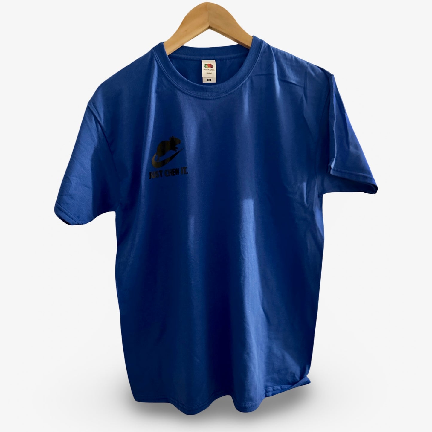 Mischief Made Short Sleeve T-Shirt with "Just Chew It" Nike parody