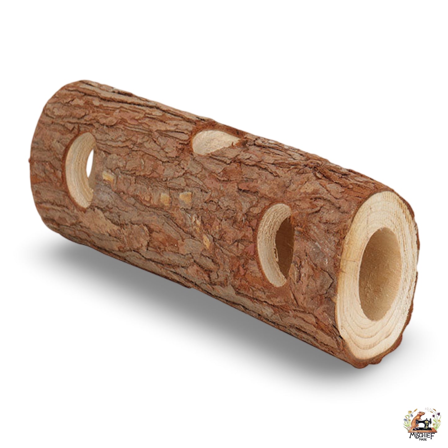 Bark Log Forage Enrichment toy