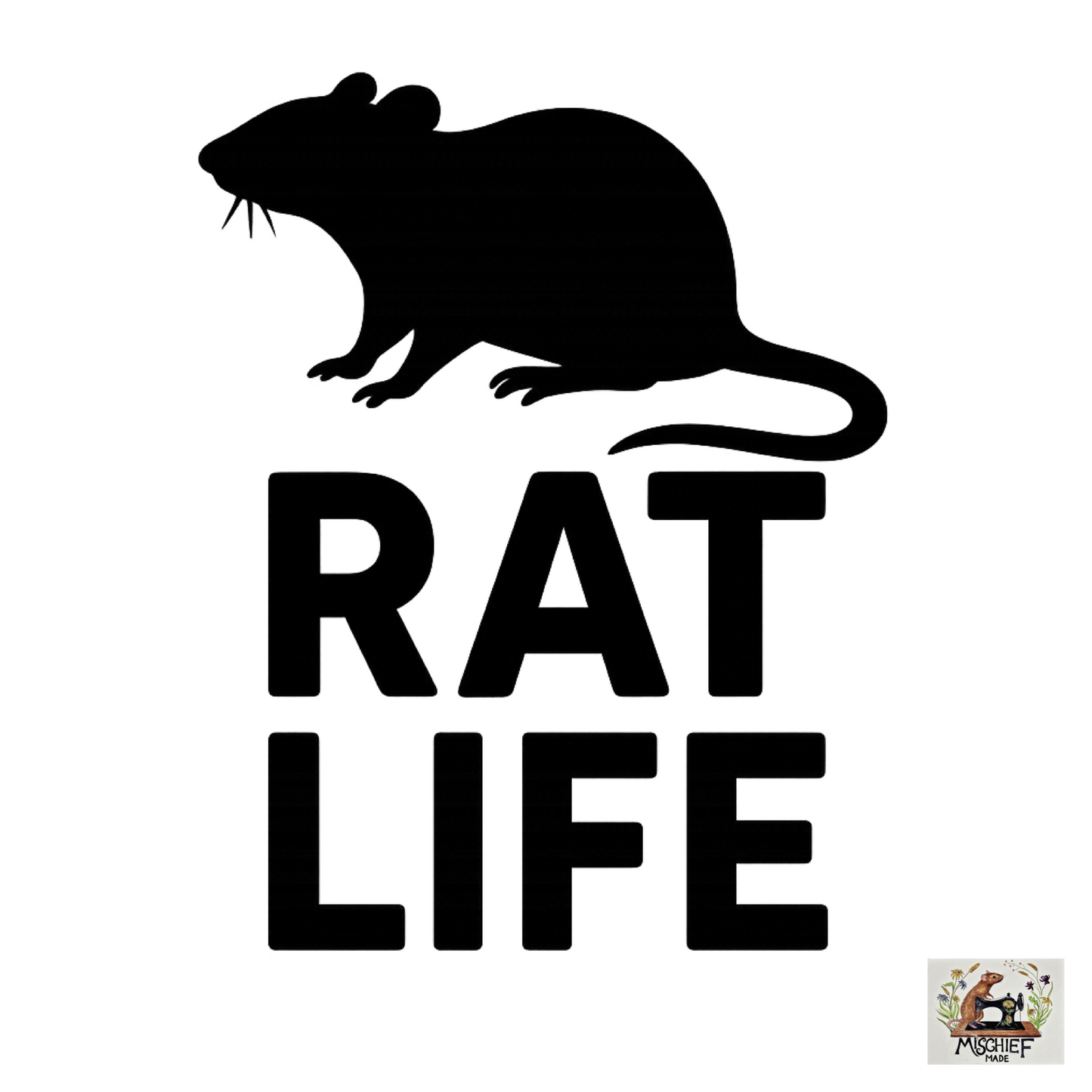 Rat theme car bumper / window sticker collection (Buy 1, get one half price)