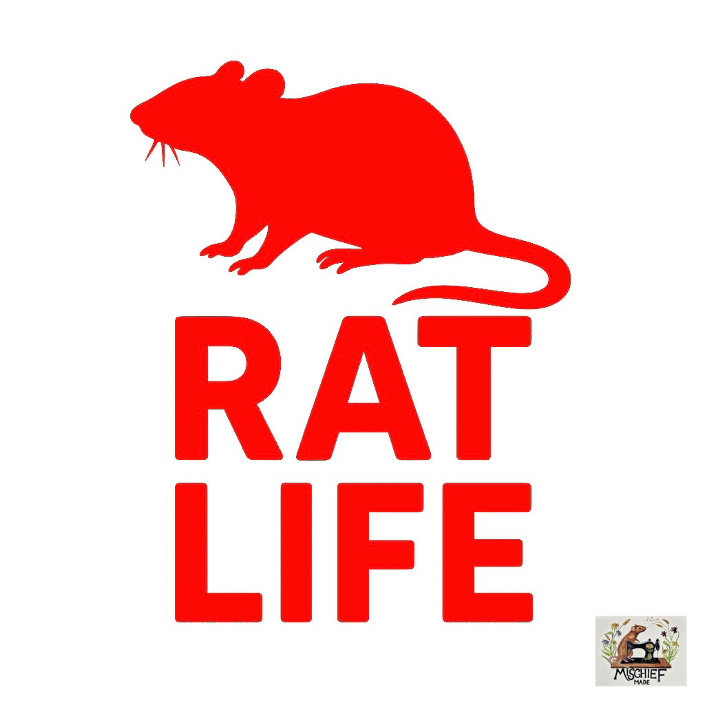 Rat theme car bumper / window sticker collection (Buy 1, get one half price)