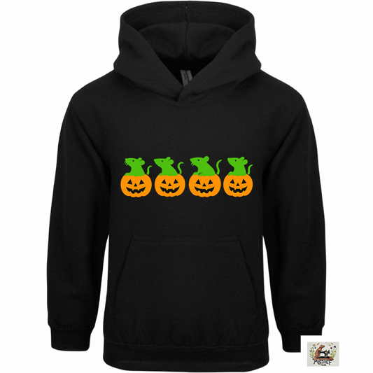 Halloween Hoody Hoodie with Pumpkin Print