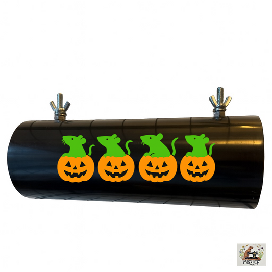 Halloween Tunnel with Boo-Gle Rats Print