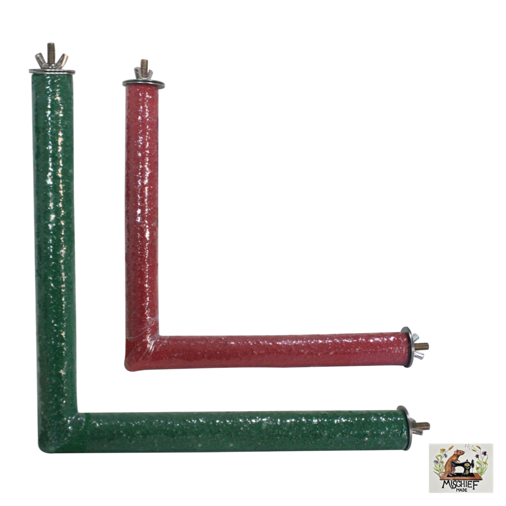 Enrichment climbing bar "L" shape