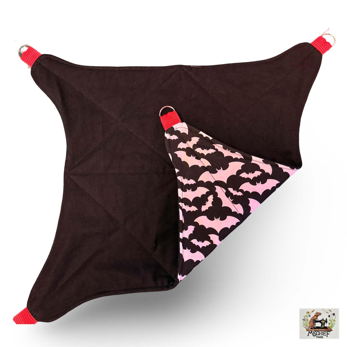 4 piece luxury, durable halloween rat hammock set