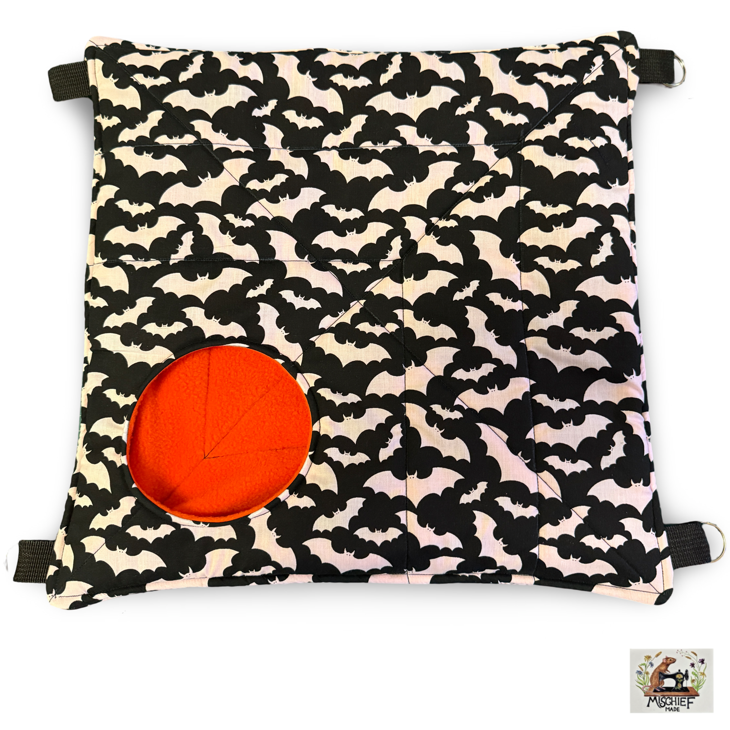 4 piece luxury, durable halloween rat hammock set