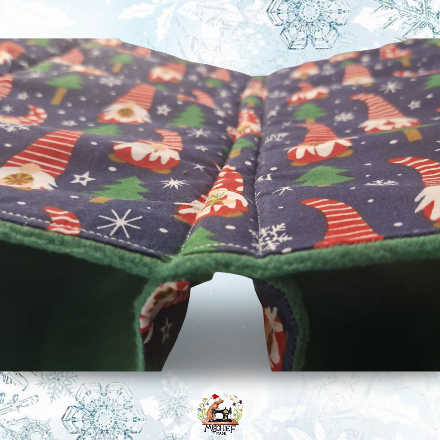 Christmas quad tube hammock