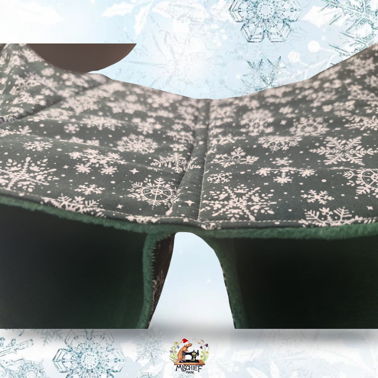 Christmas quad tube hammock