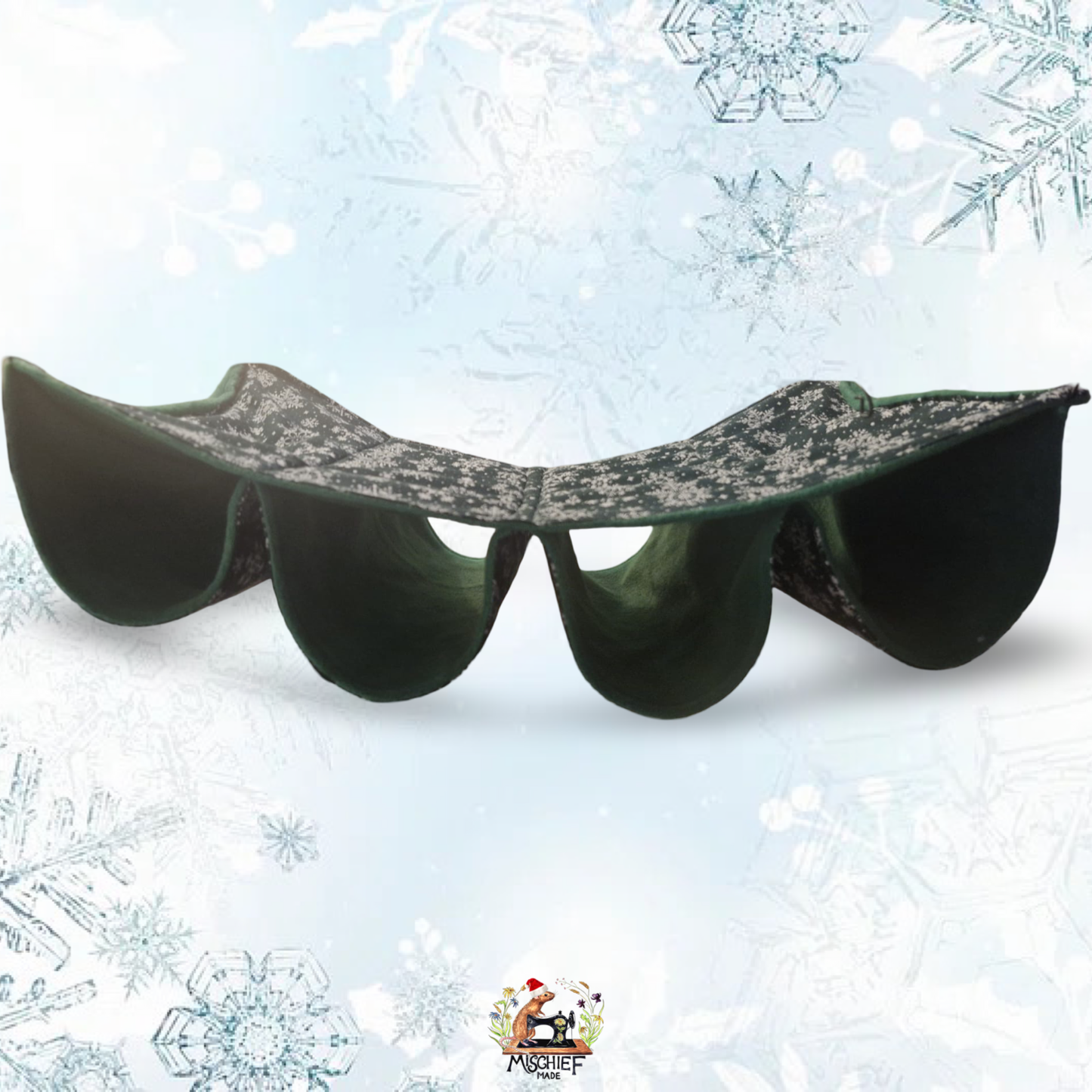 Christmas quad tube hammock