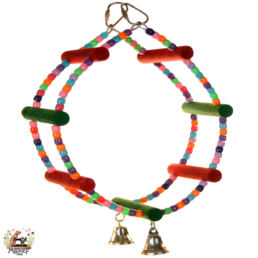 Rainbow round bridge swing