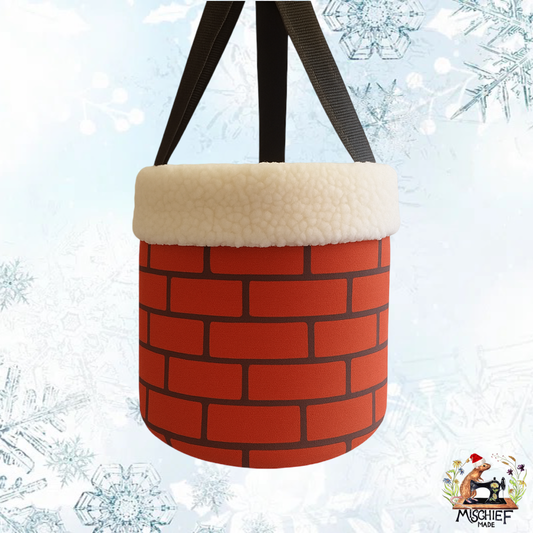 Christmas chimney bucket