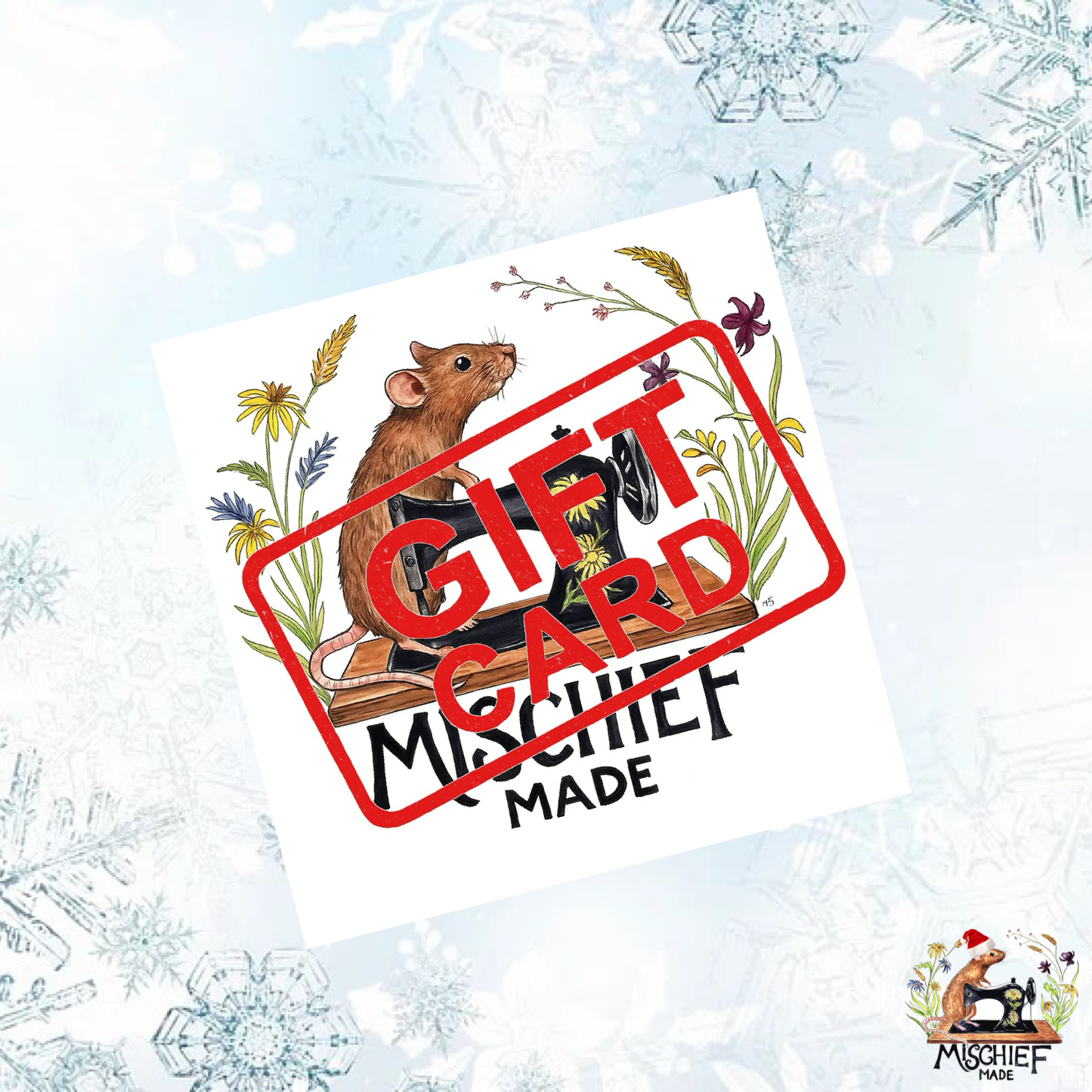 Mischief Made Christmas Gift Card