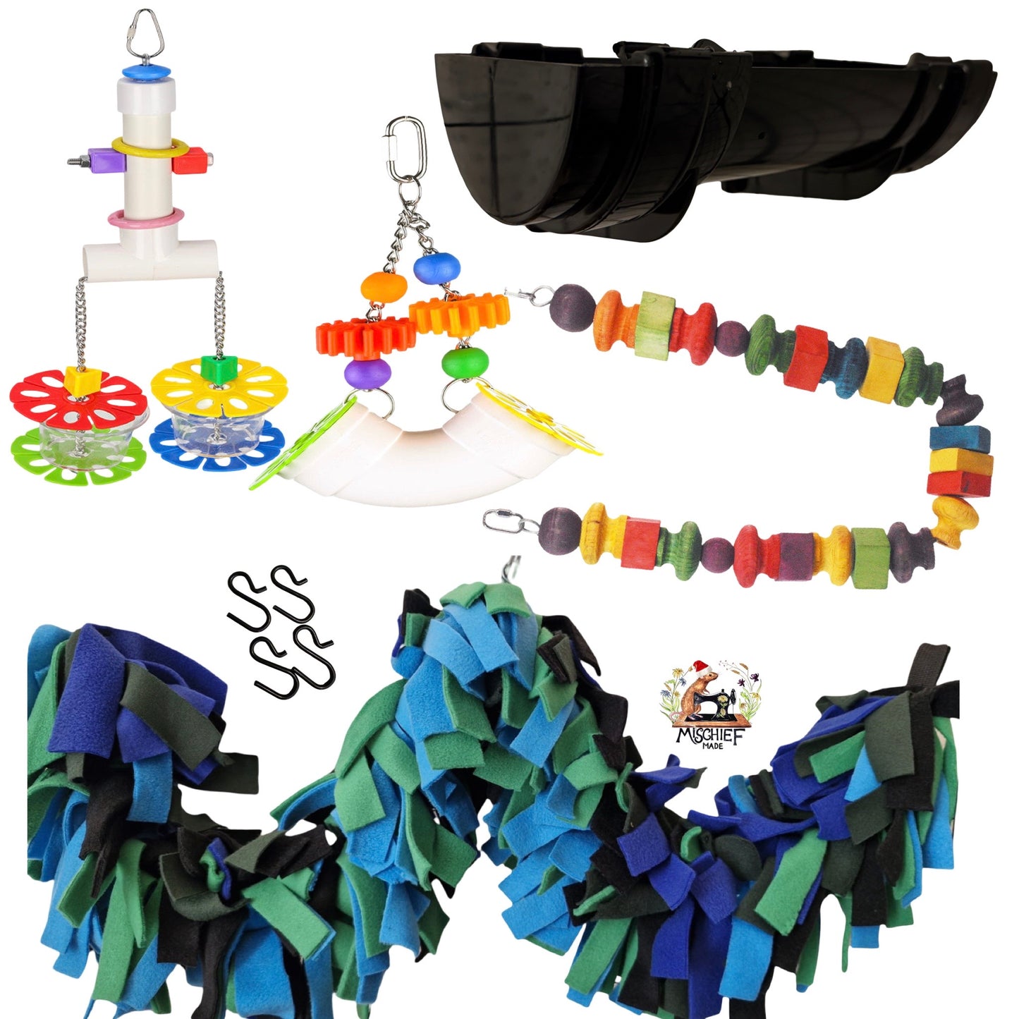 Cage enrichment accessory set A (worth over £46)