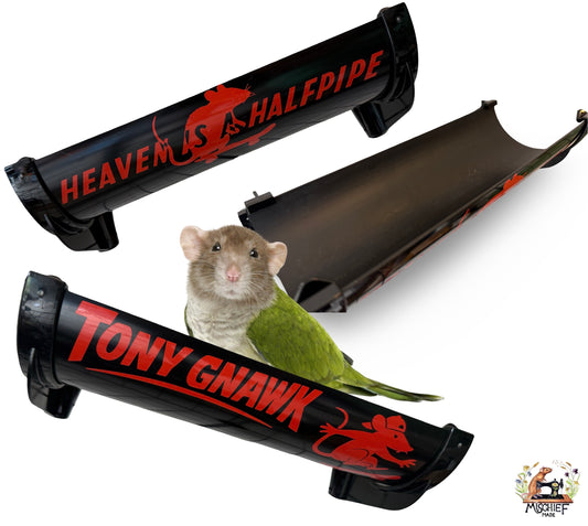 Mischief Made Half-pipe ramp cage accessory