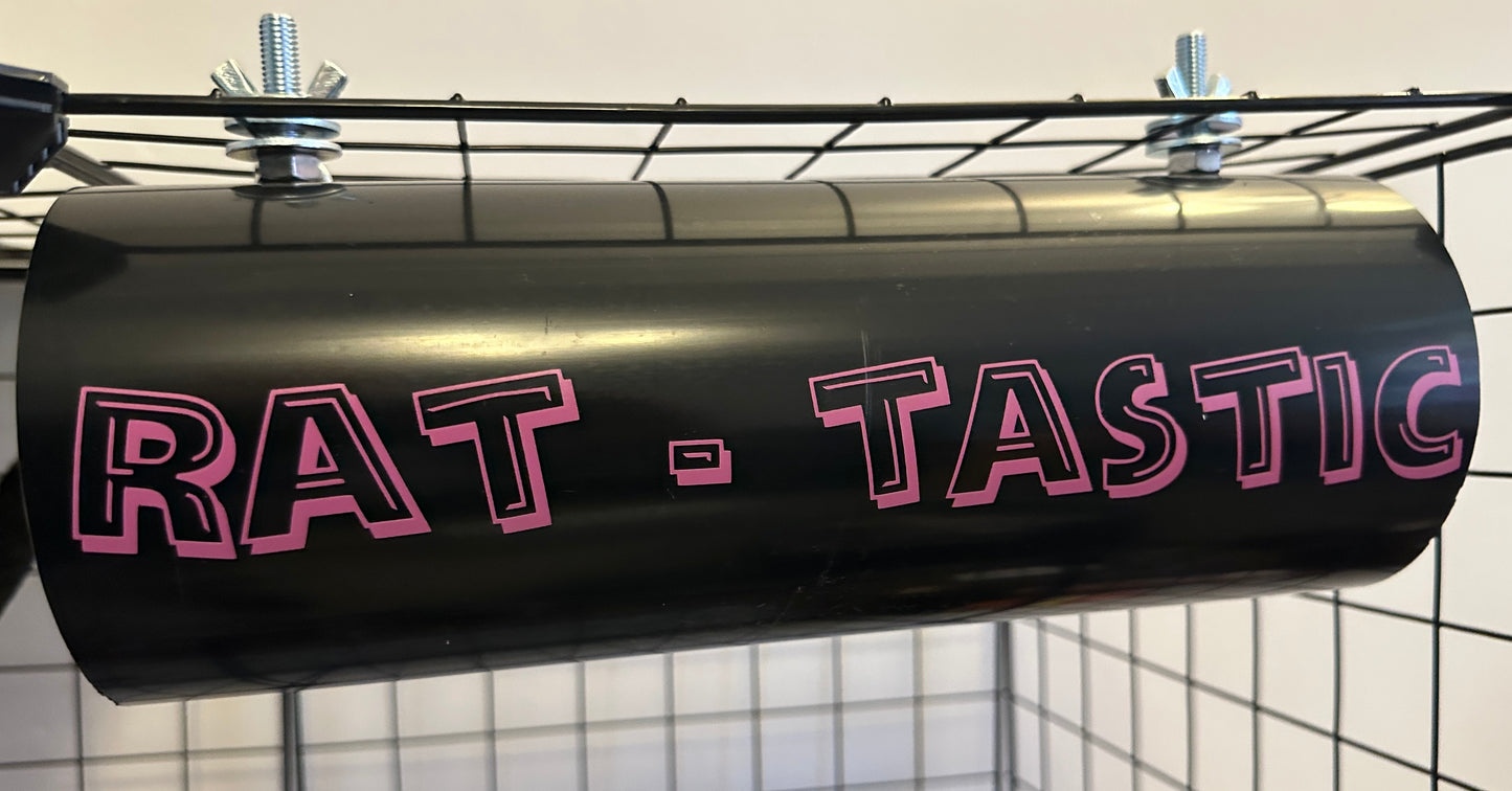 Mischief Made Tunnel with rat-tastic print