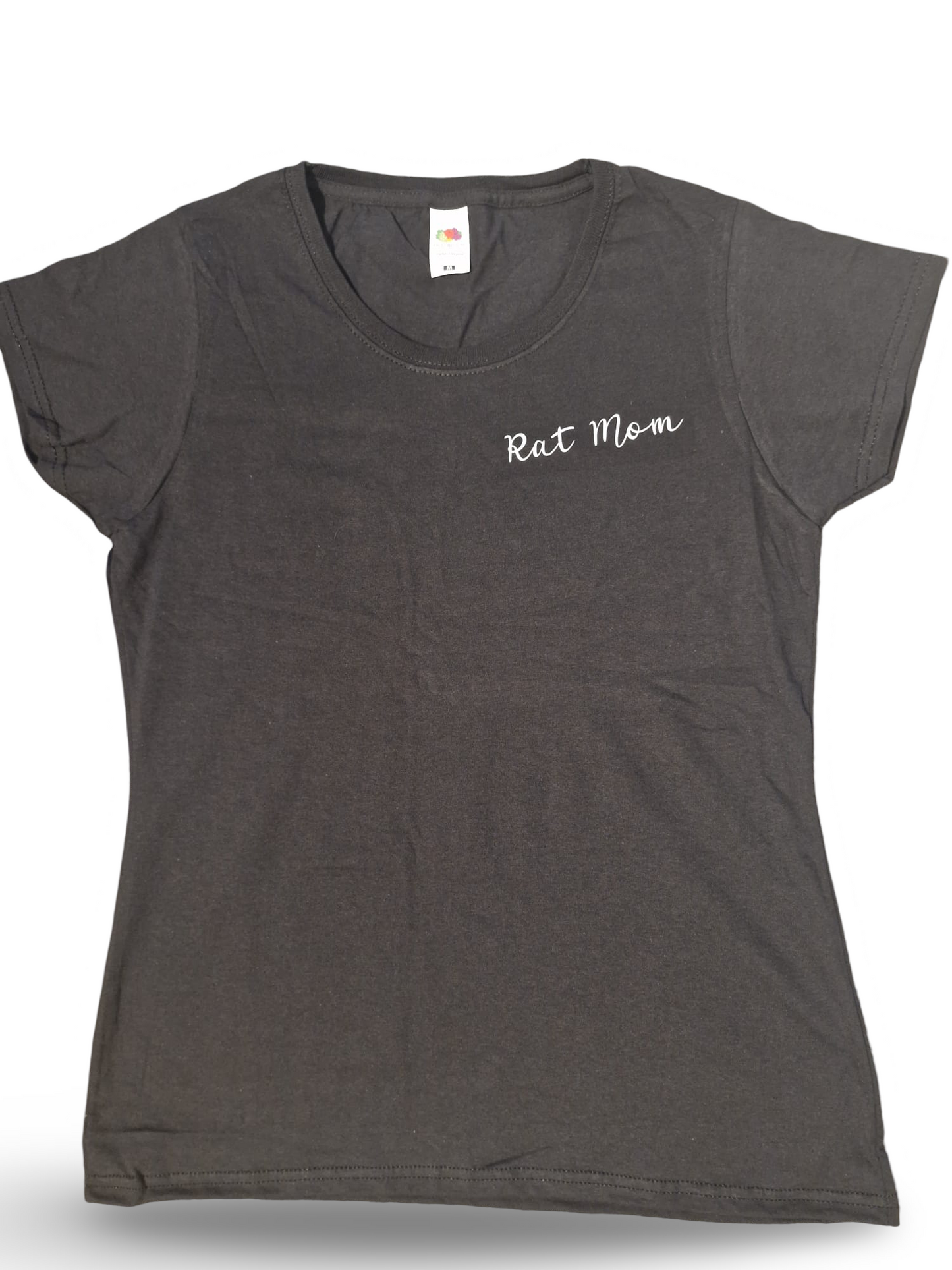 Mischief Made Short Sleeve T-Shirt with "Rat Mom" Print