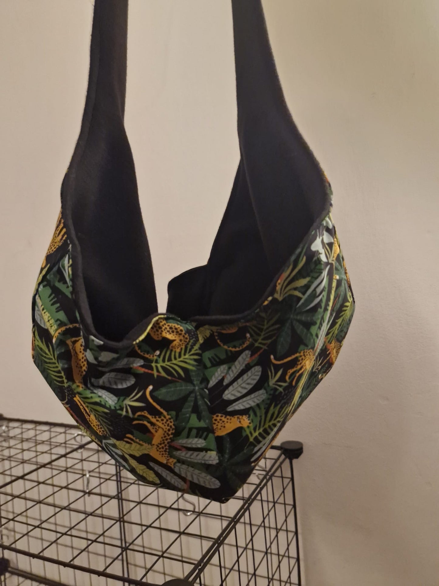 Mischief Made Bonding Pouch / Scarf - Black Jungle