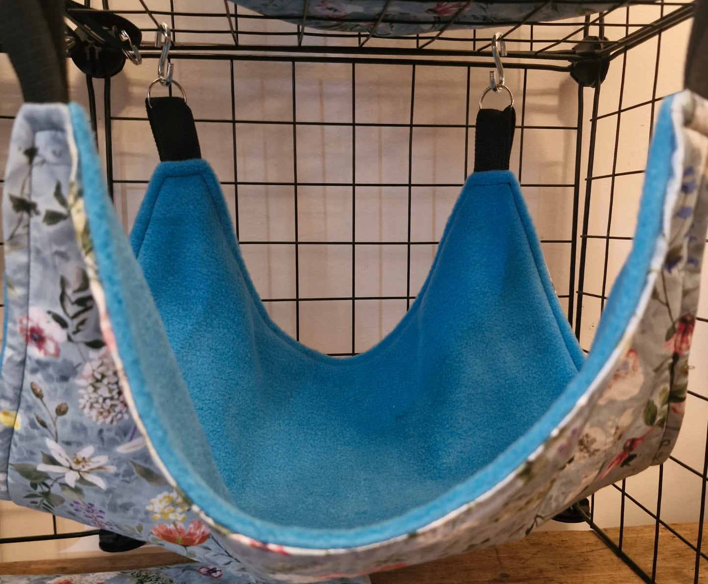 7 piece fleece lined rodent hammock set for rats ferrets chinchillas Duckegg