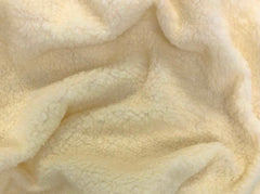 Cream Sherpa (Faux Fur)